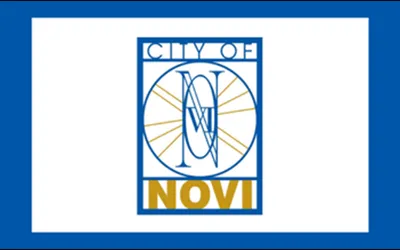Novi city city flag 