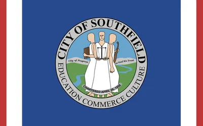 Southfield city city flag 