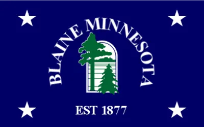 Blaine city flag 