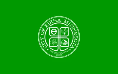Edina city flag 