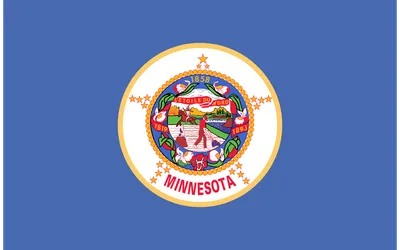 Minnesota state flag 