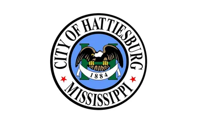 Hattiesburg city flag 