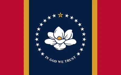 Mississippi state flag 