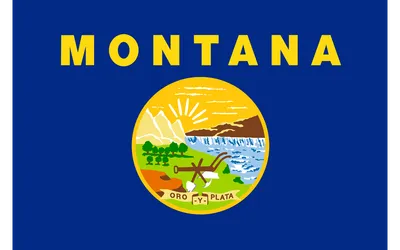 Montana state flag 