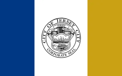 Jersey City city flag 