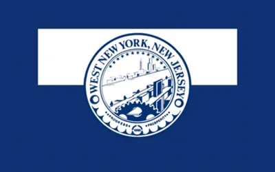 West New York city flag 