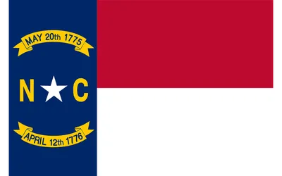 North Carolina state flag 