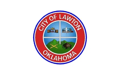 Lawton city flag 
