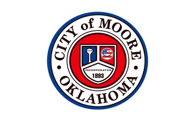 Moore city flag 