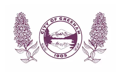 Gresham city flag 