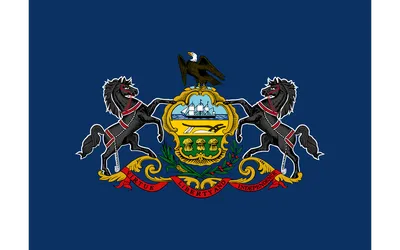 Pennsylvania state flag 