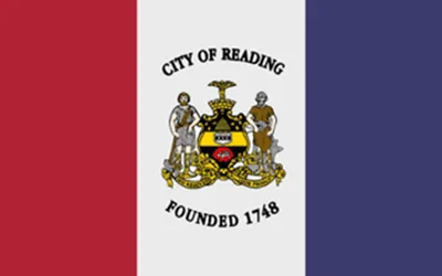 Reading city city flag 