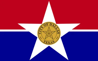 Dallas city flag 