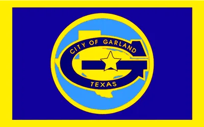 Garland city flag 