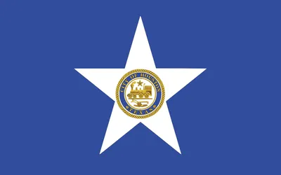Houston city flag 