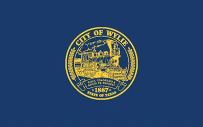 Wylie city flag 