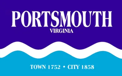 Portsmouth city flag 