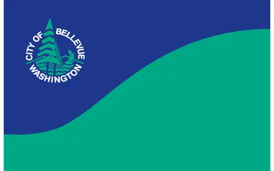 Bellevue city flag 