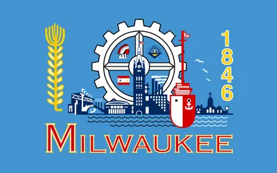 Milwaukee city flag 