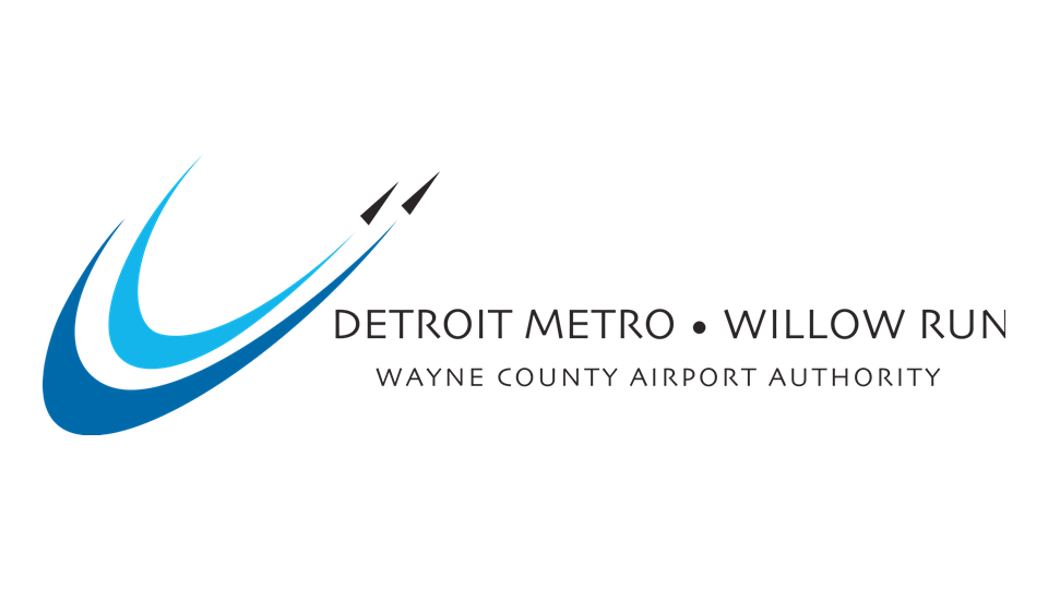 Detroit Metropolitan Wayne County Airport (DTW) logo