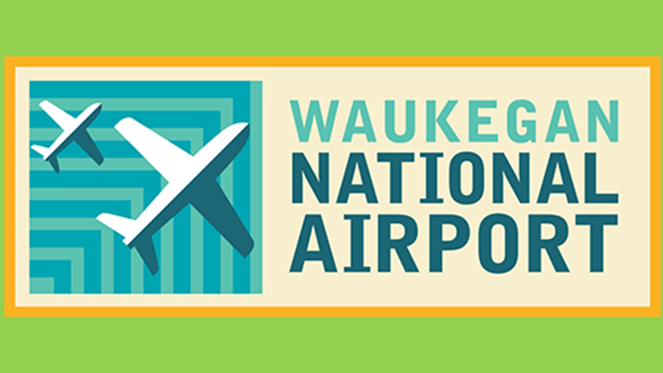 Waukegan National Airport (UGN) logo